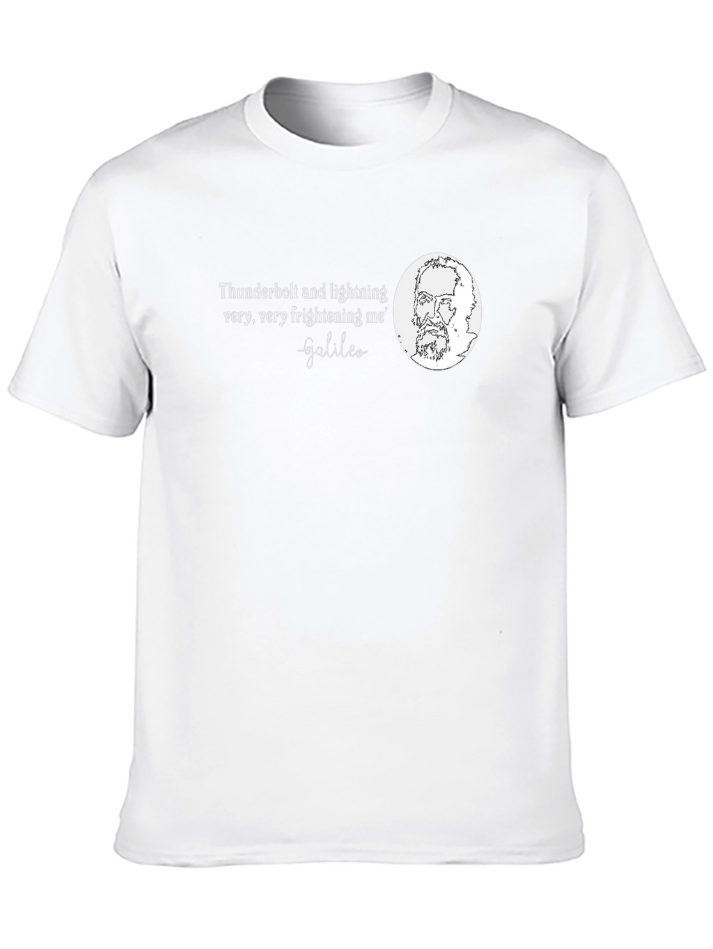 Thunderbolt and Lightning T-Shirt - Galileo Design