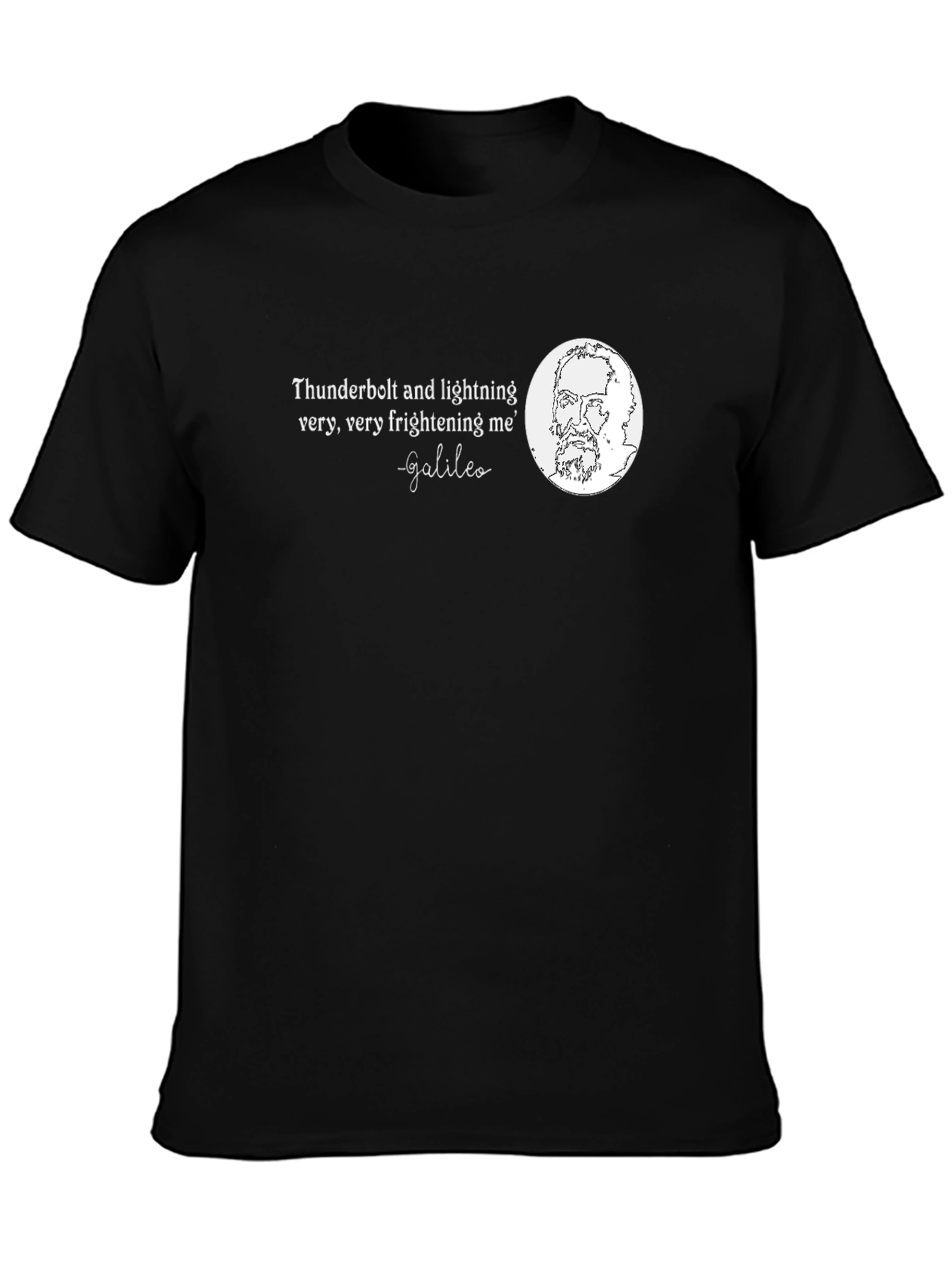 Thunderbolt and Lightning T-Shirt - Galileo Design