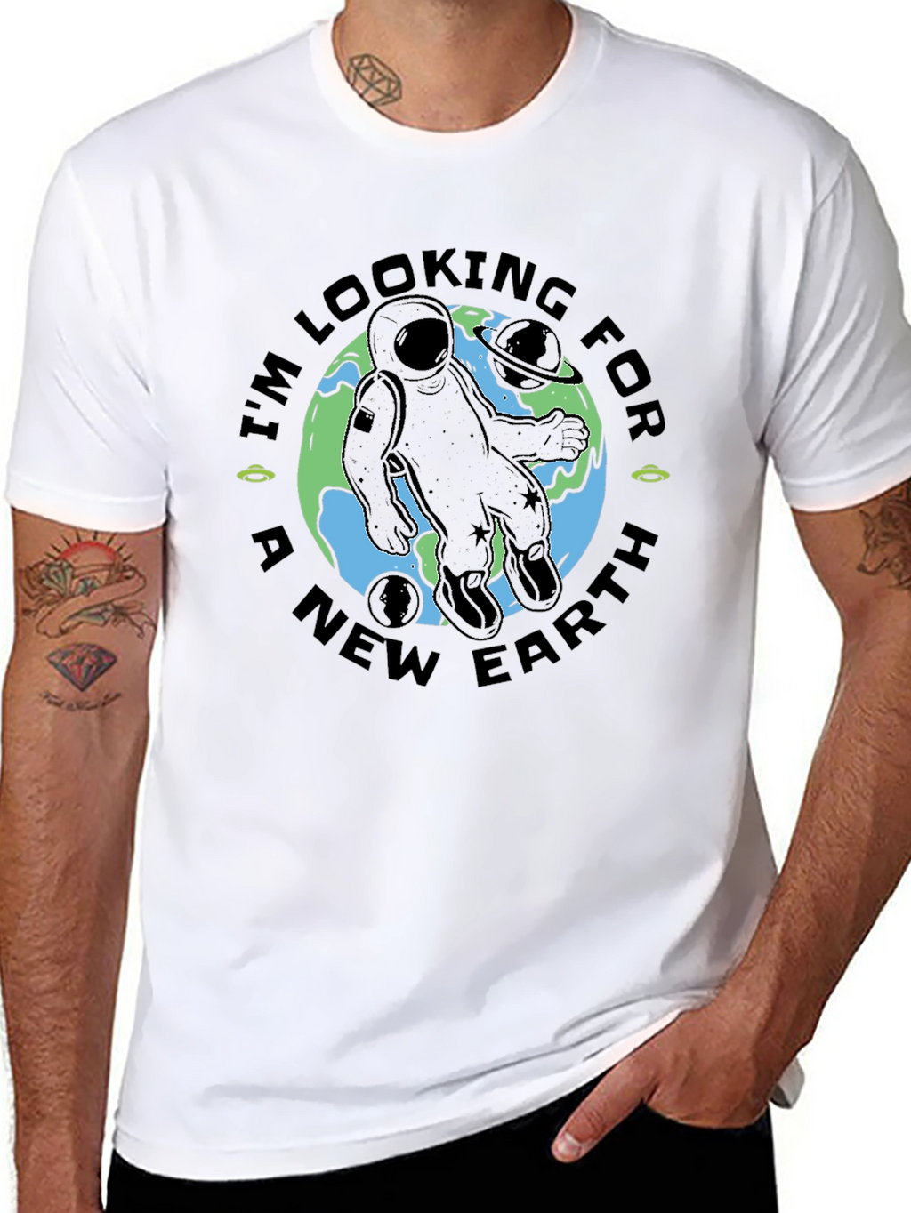 New Earth Seeker T-Shirt - Premium Quality Cotton