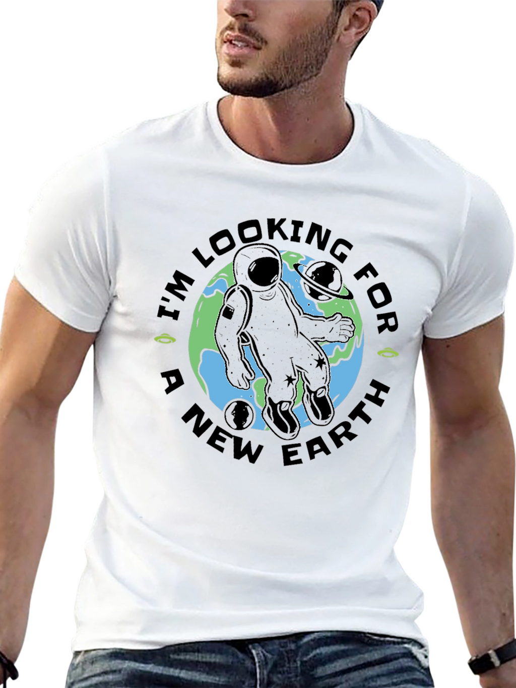 New Earth Seeker T-Shirt - Premium Quality Cotton