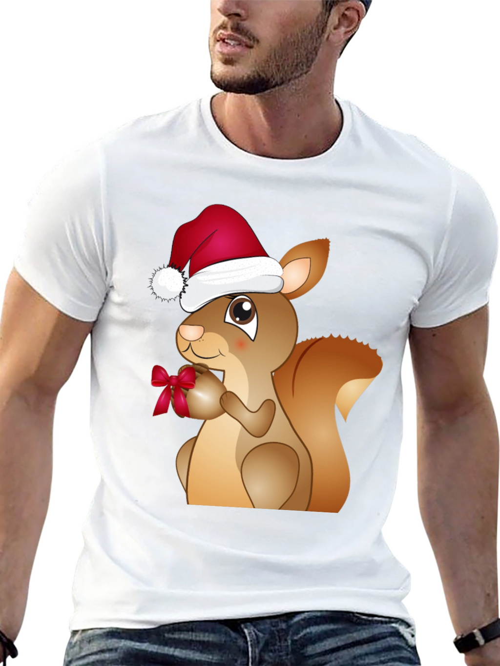 Festive Squirrel T-Shirt