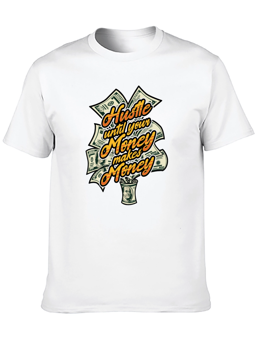 Hustle Money Graphic T-Shirt