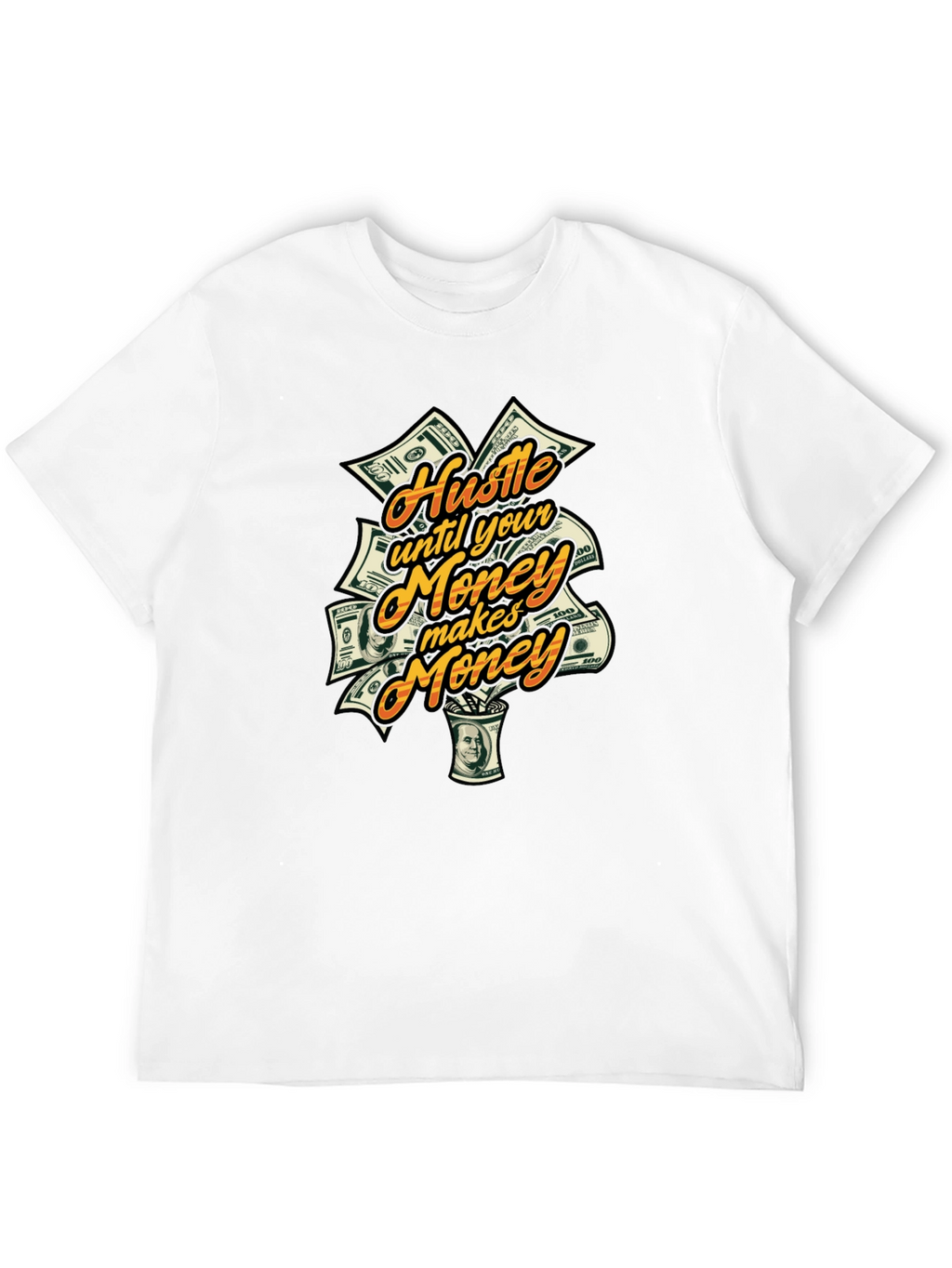 Hustle Money Graphic T-Shirt