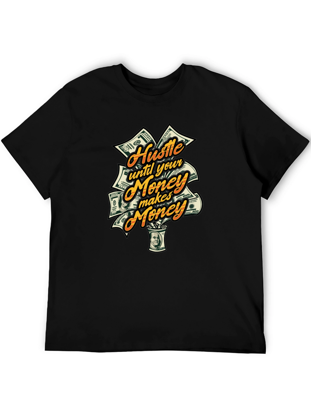 Hustle Money Graphic T-Shirt
