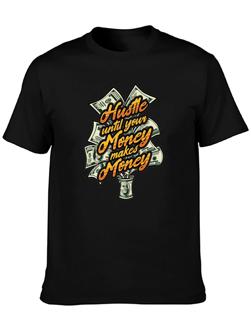 Hustle Money Graphic T-Shirt