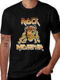 Rock Redeemer Graphic T-Shirt - Bold Religious Tee
