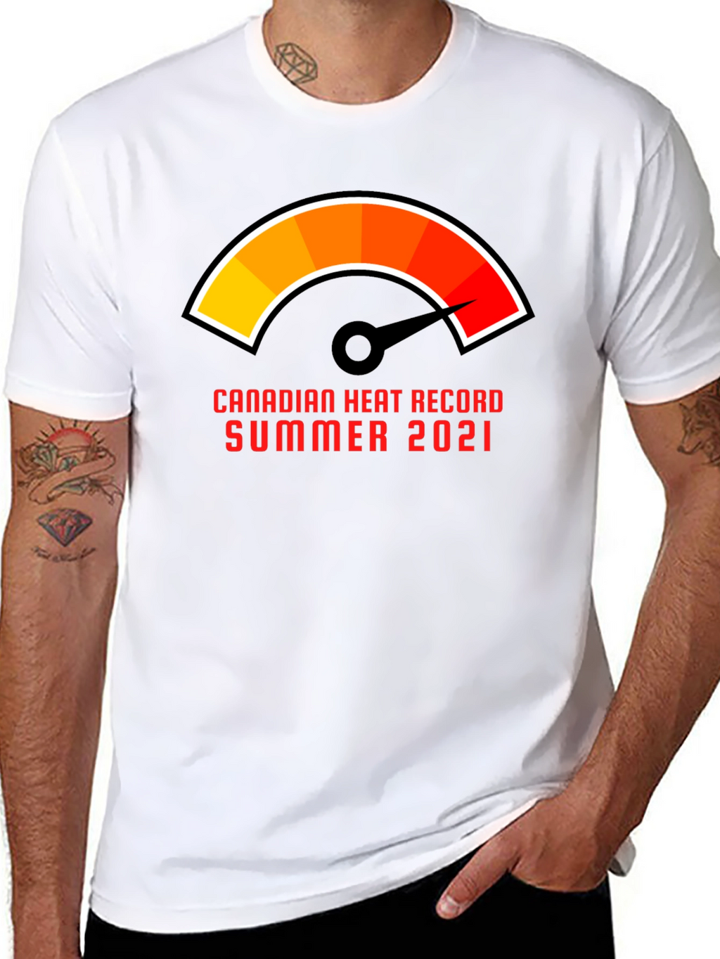 Canadian Heat Record Summer 2021 T-Shirt