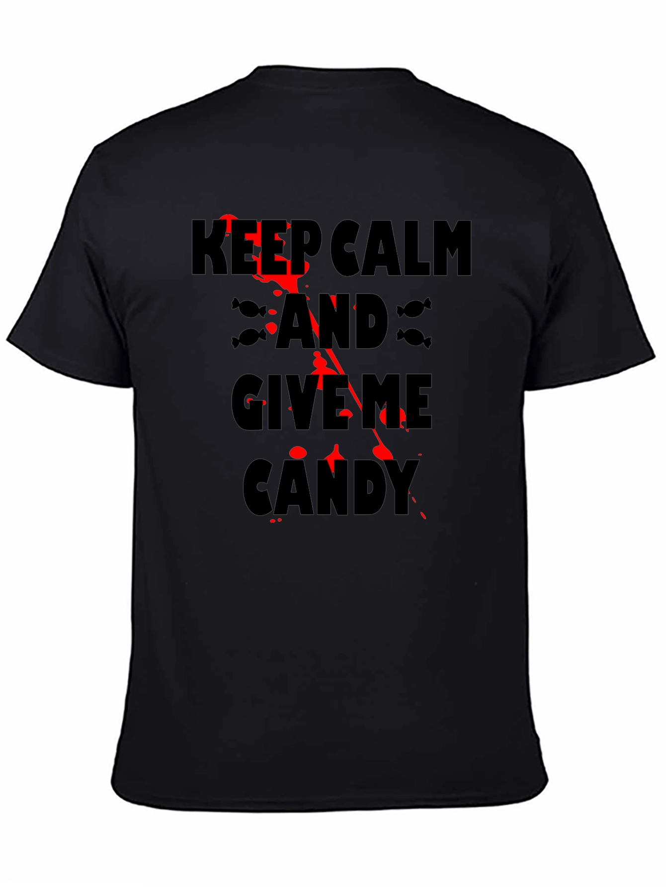 Keep Calm & Give Me Candy Halloween T-Shirt