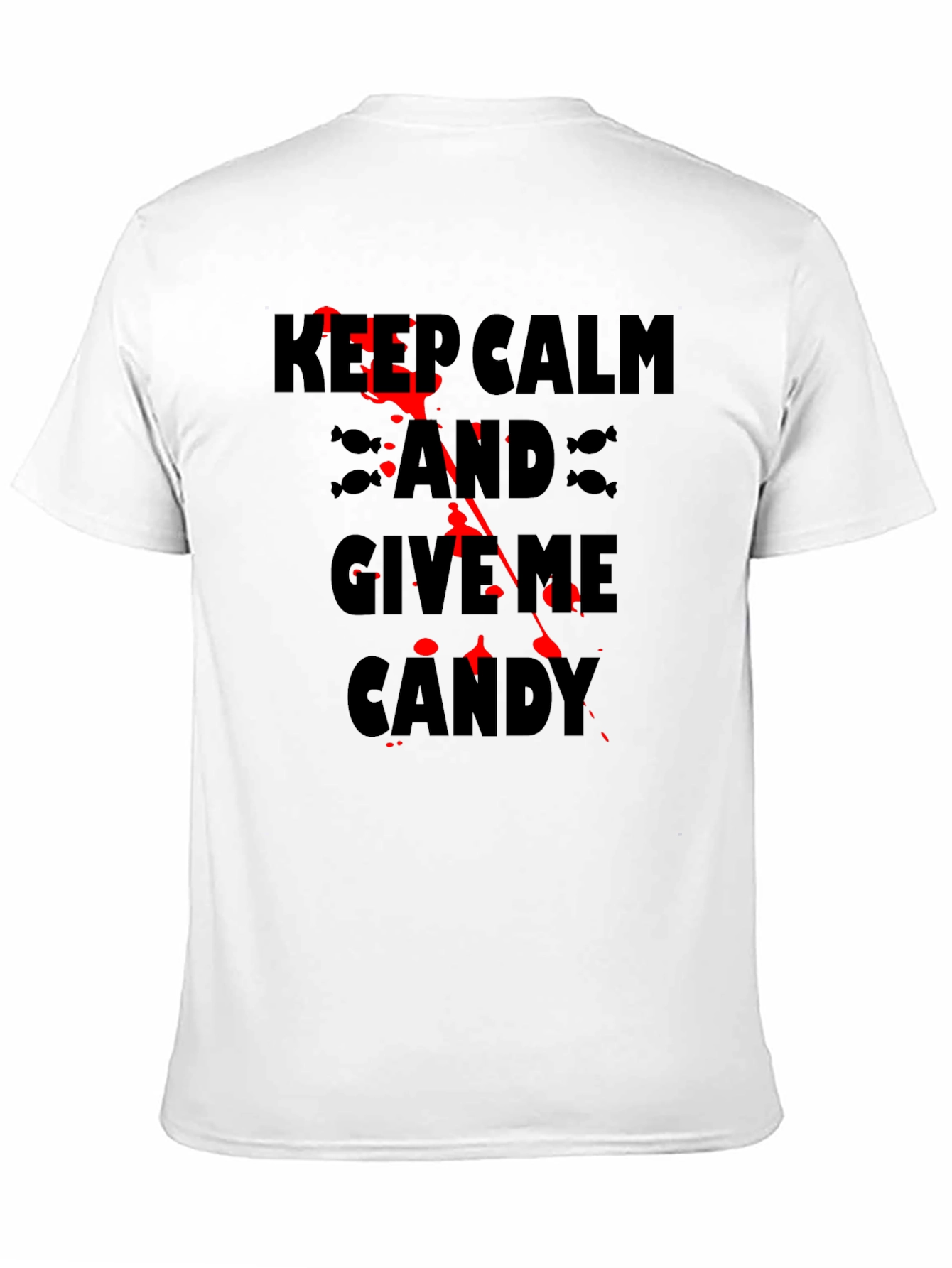 Keep Calm & Give Me Candy Halloween T-Shirt