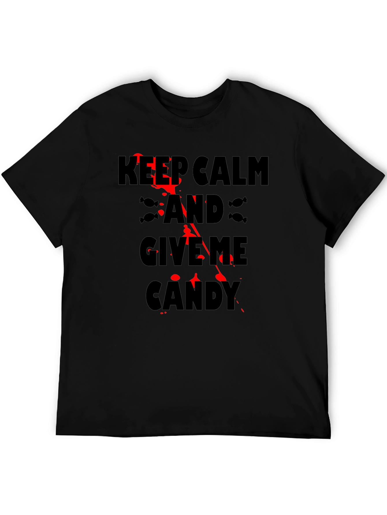 Keep Calm & Give Me Candy Halloween T-Shirt
