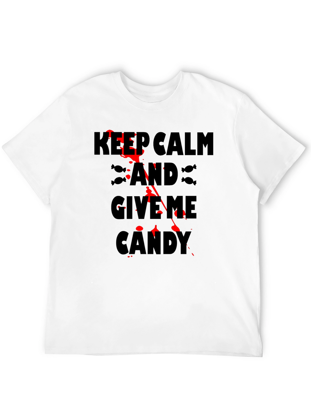 Keep Calm & Give Me Candy Halloween T-Shirt