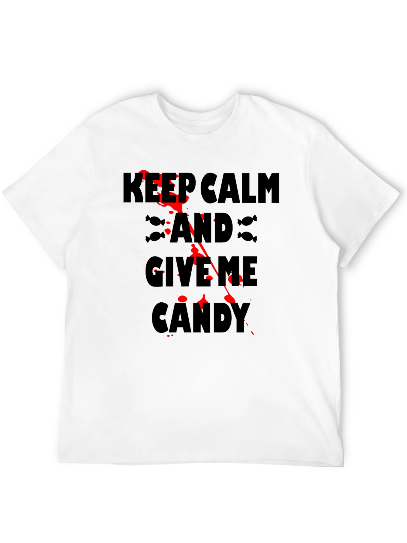 Keep Calm & Give Me Candy Halloween T-Shirt