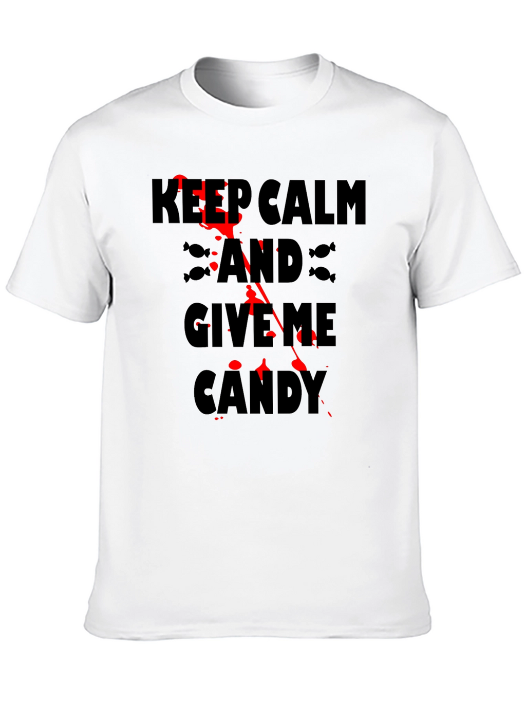 Keep Calm & Give Me Candy Halloween T-Shirt