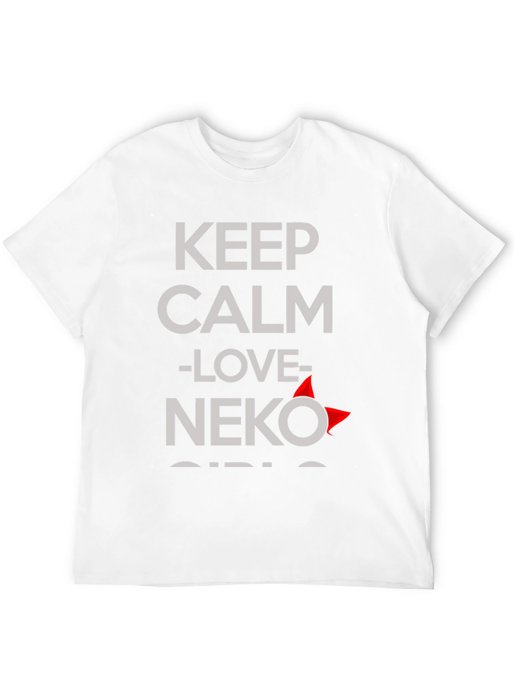 Keep Calm Love Neko T-Shirt
