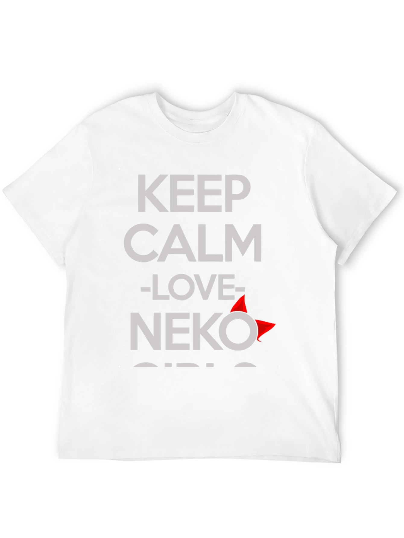 Keep Calm Love Neko T-Shirt