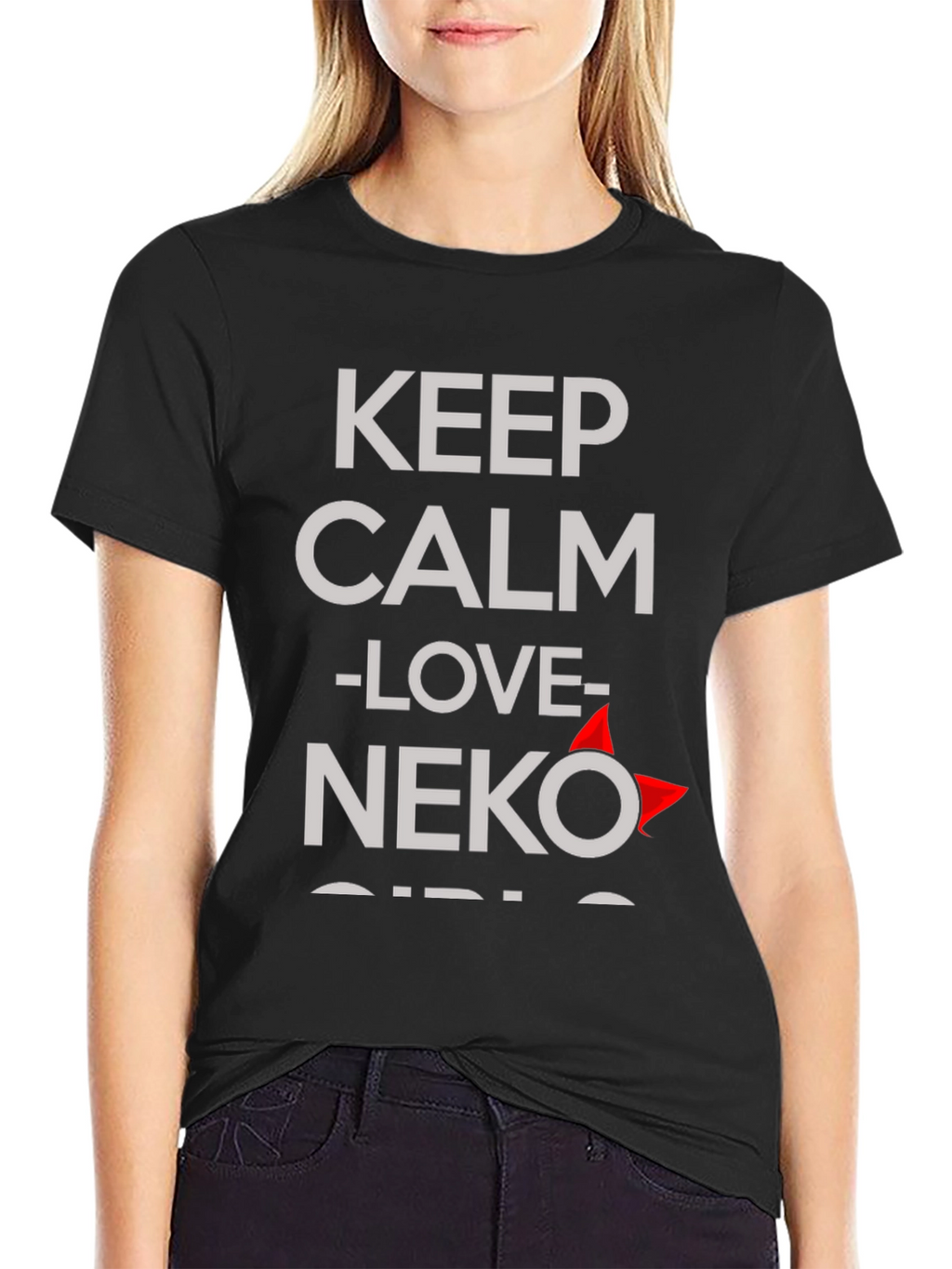 Keep Calm Love Neko T-Shirt