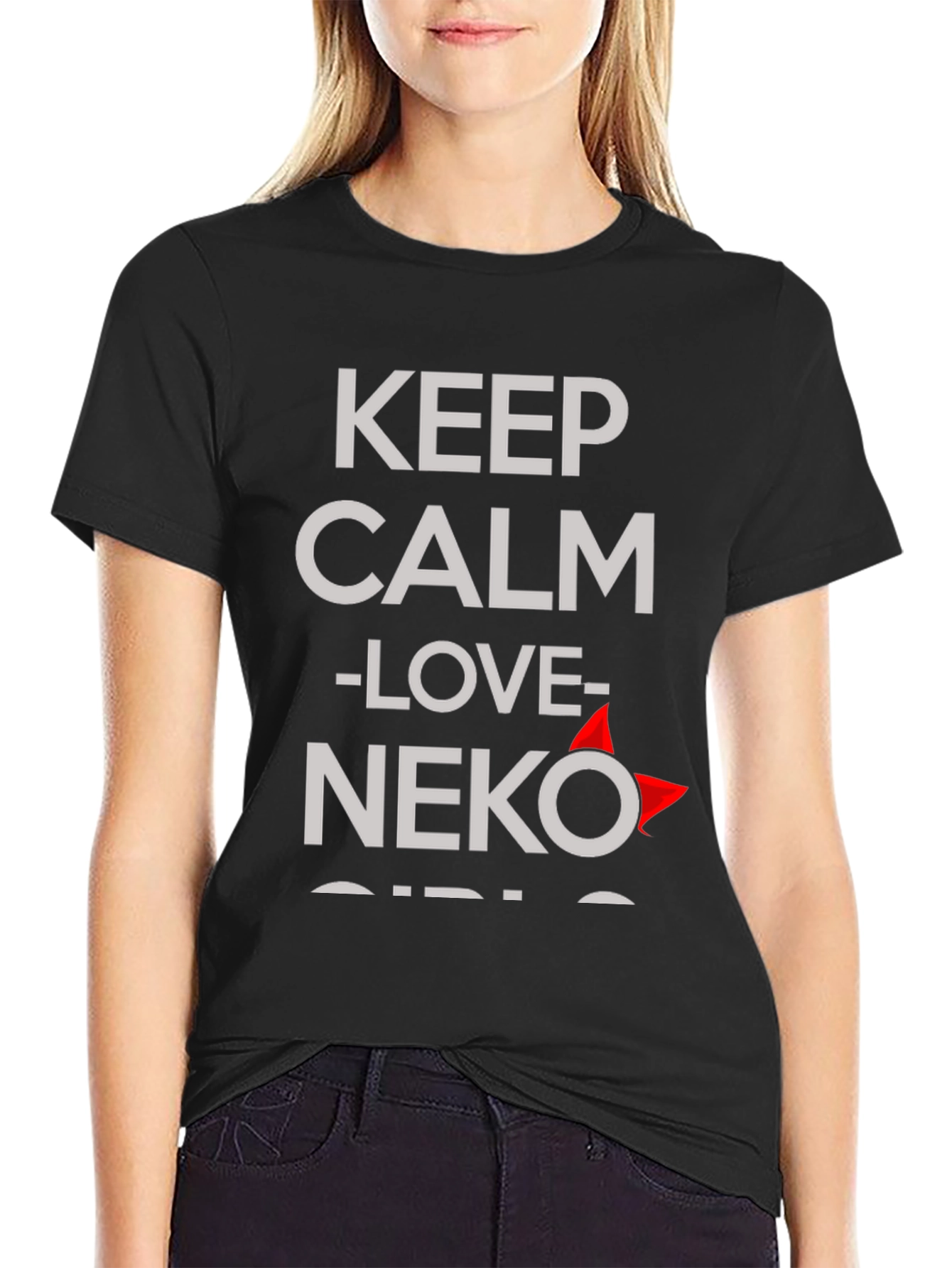 Keep Calm Love Neko T-Shirt