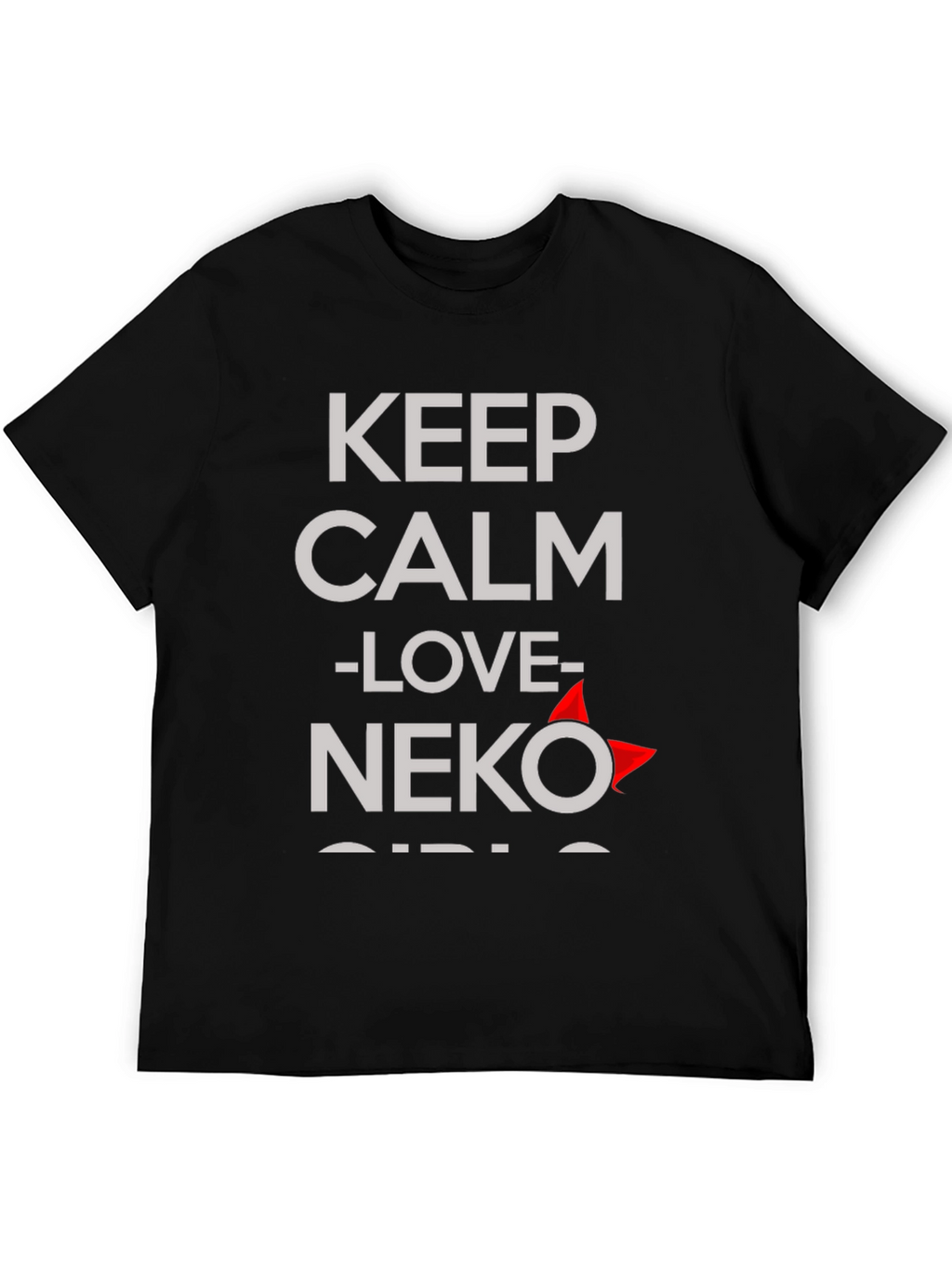 Keep Calm Love Neko T-Shirt