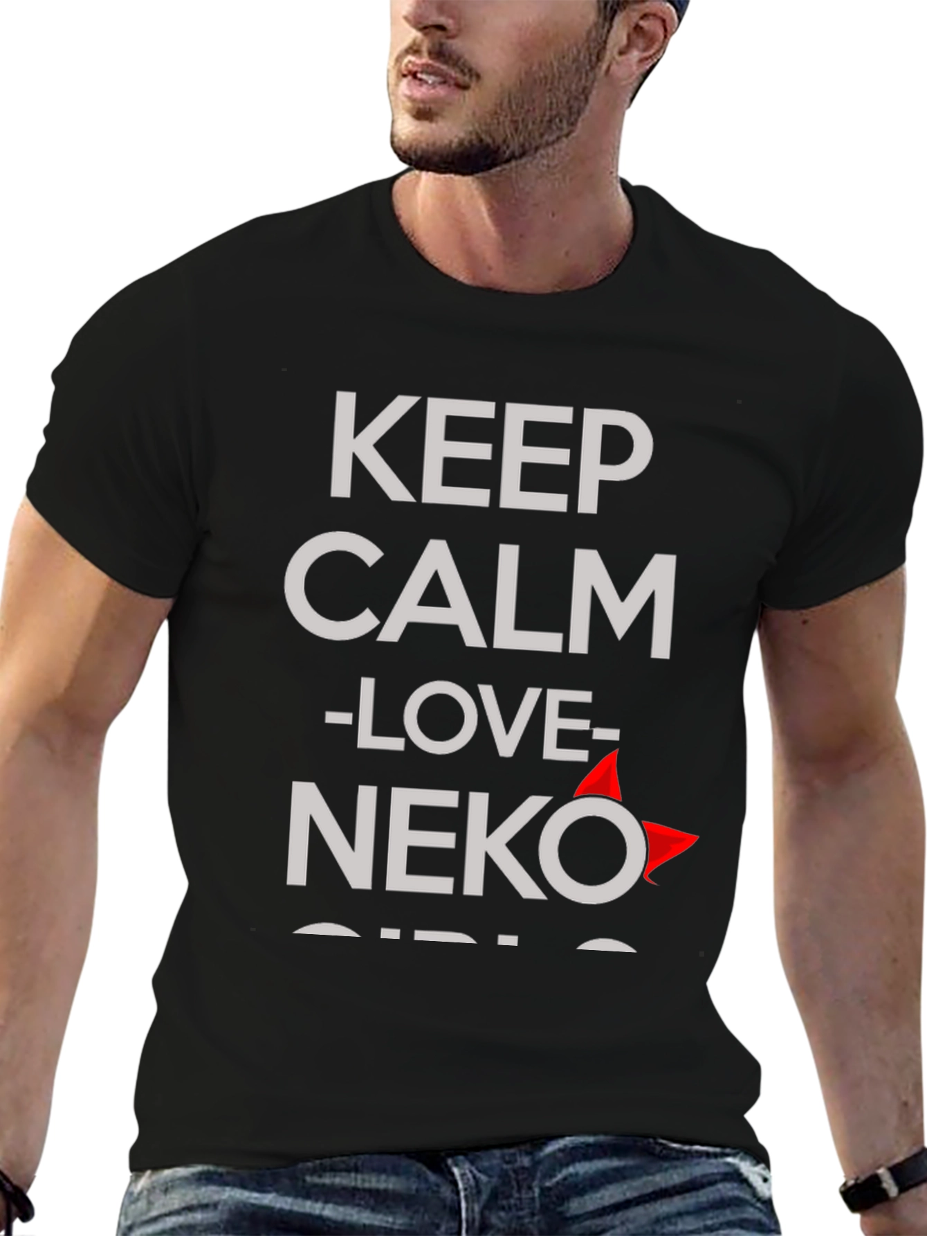 Keep Calm Love Neko T-Shirt