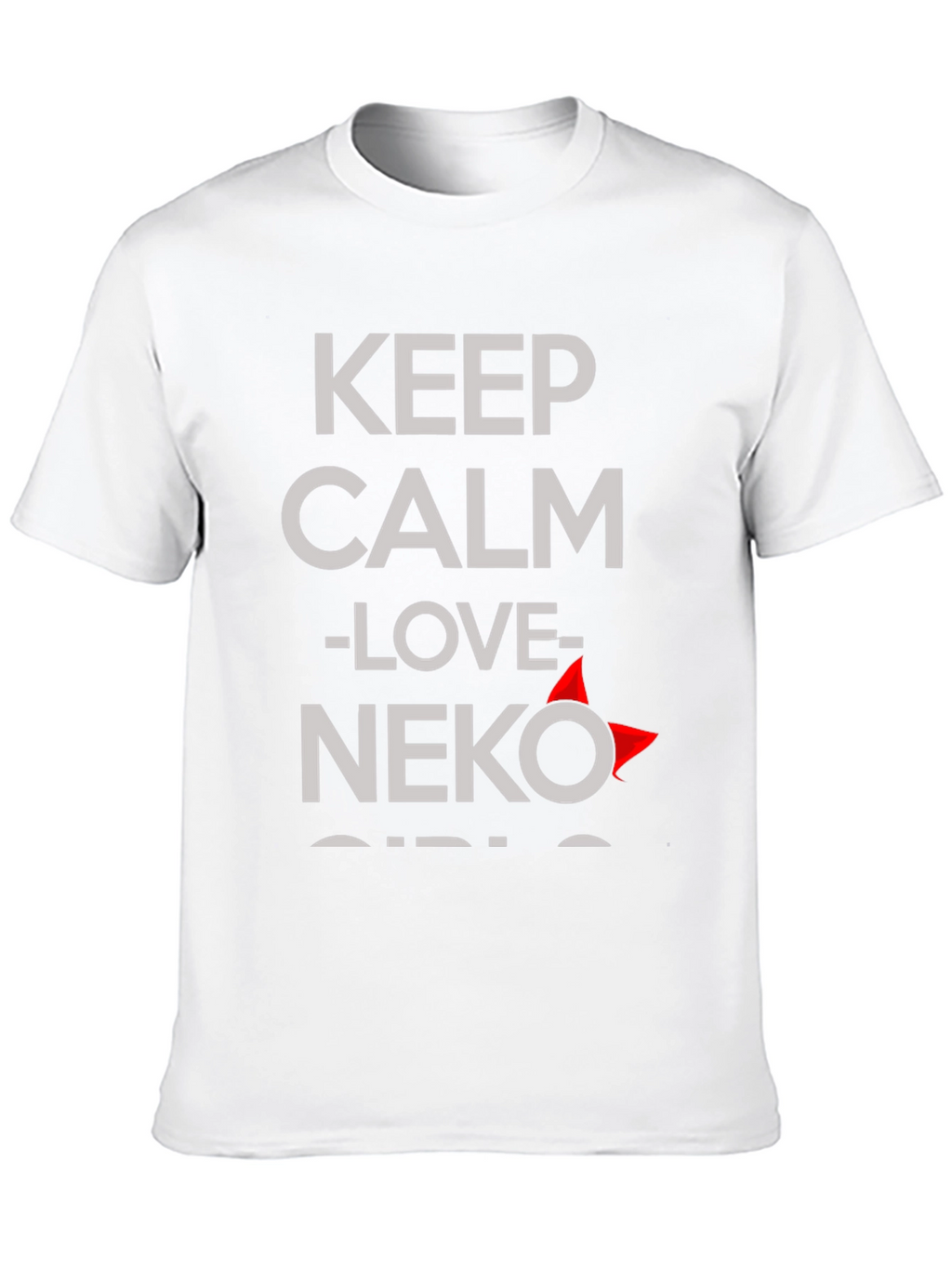 Keep Calm Love Neko T-Shirt