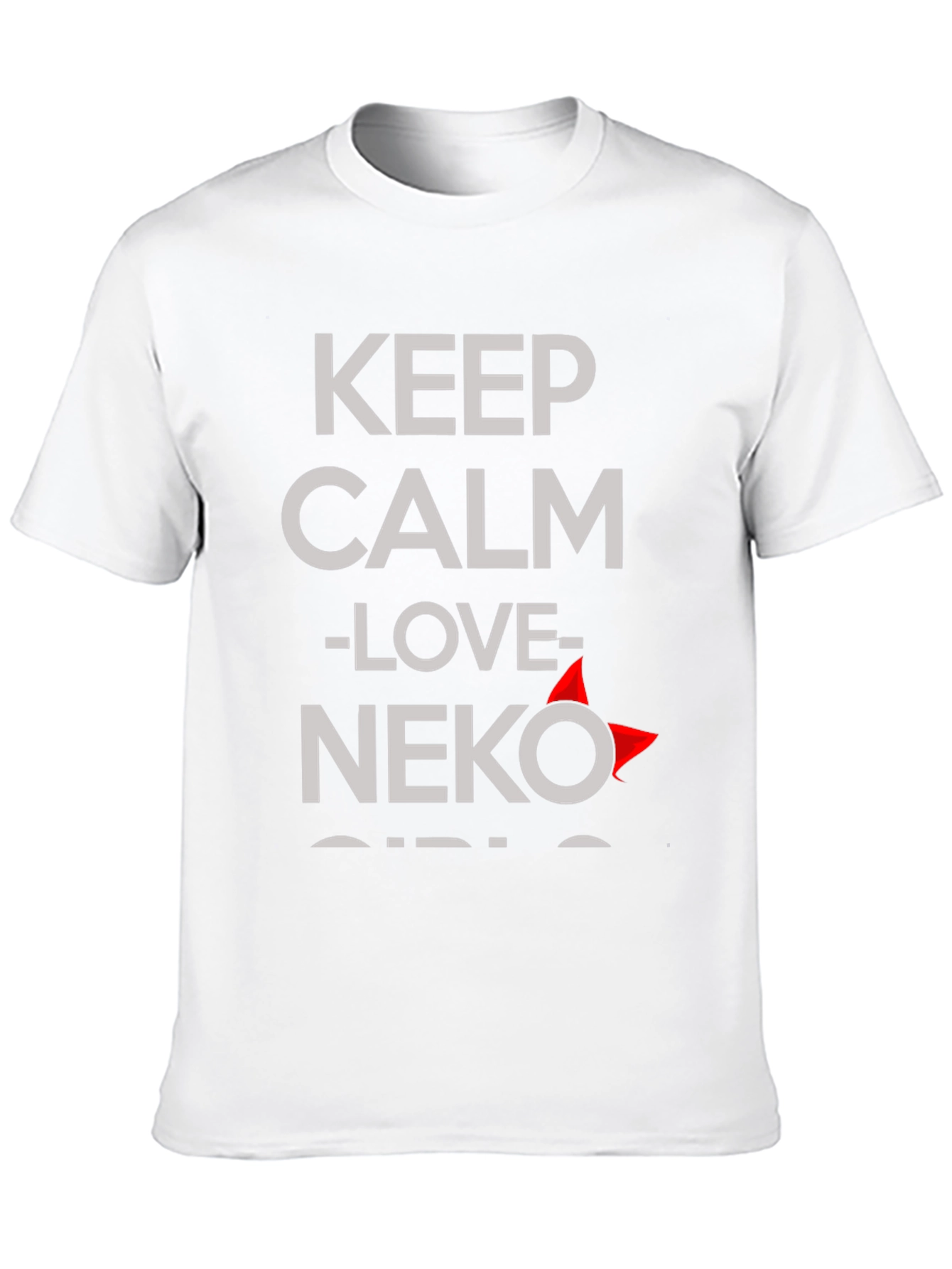 Keep Calm Love Neko T-Shirt