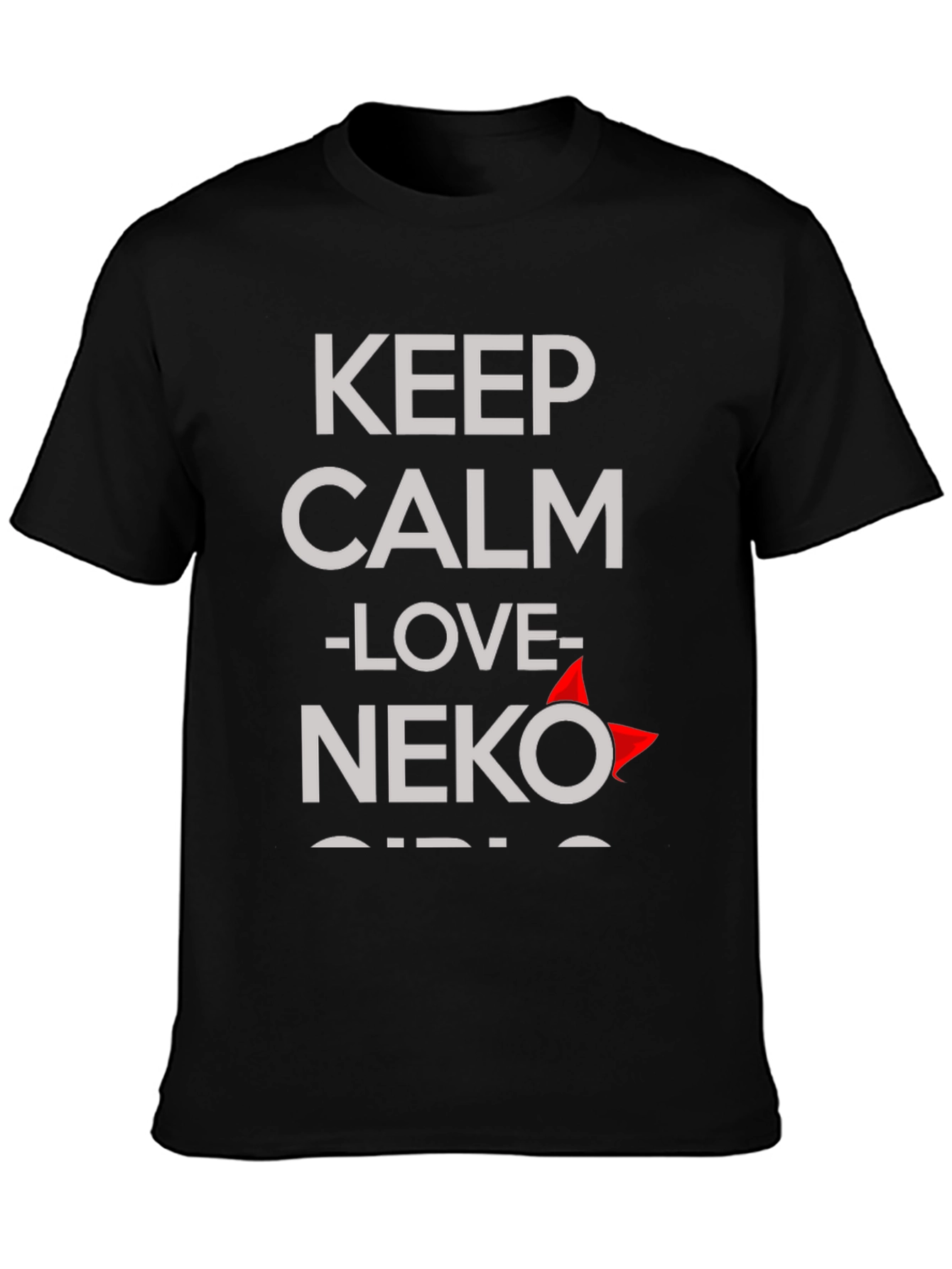 Keep Calm Love Neko T-Shirt