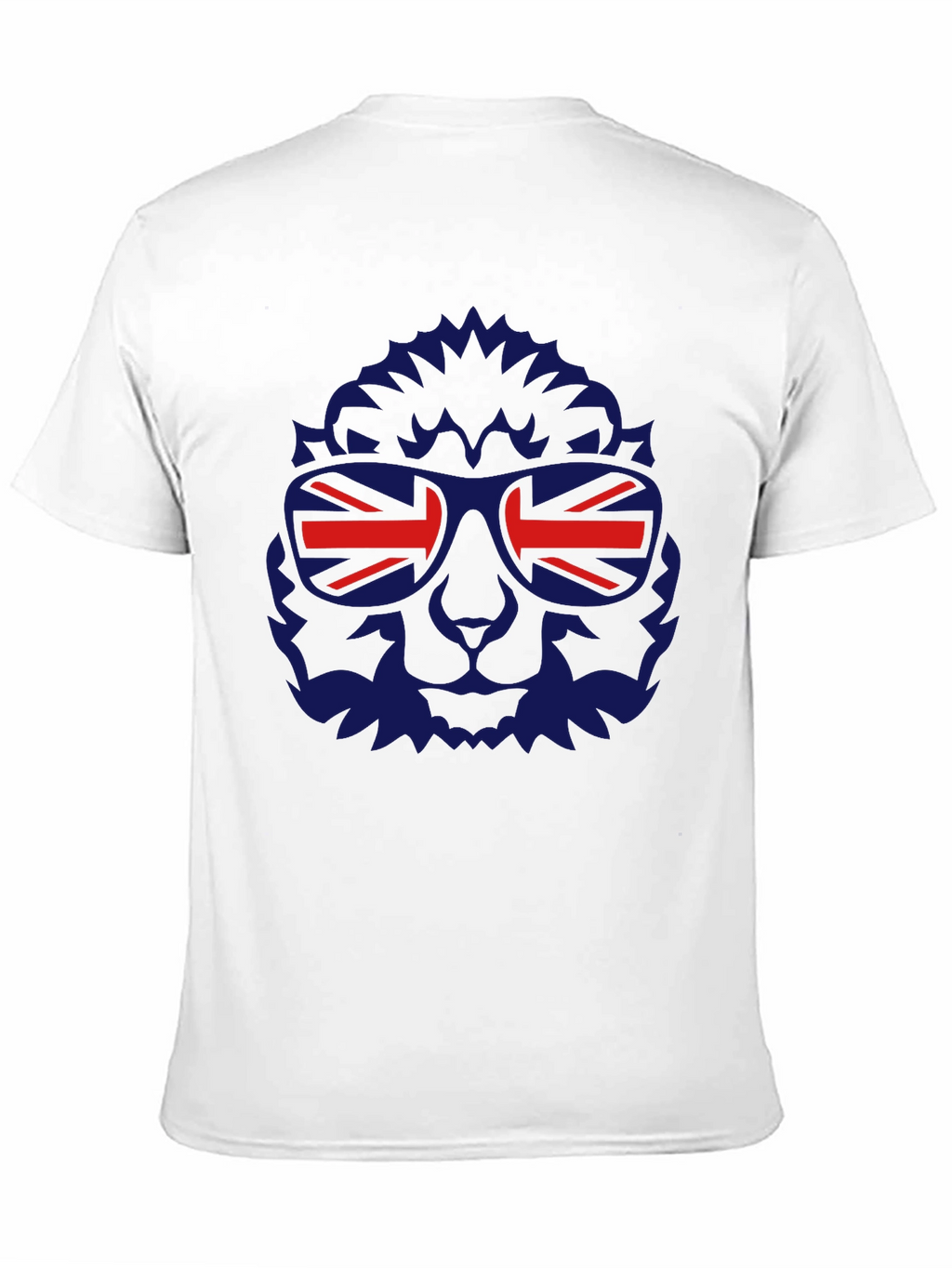 Lion UK Flag Sunglasses Graphic T-Shirt