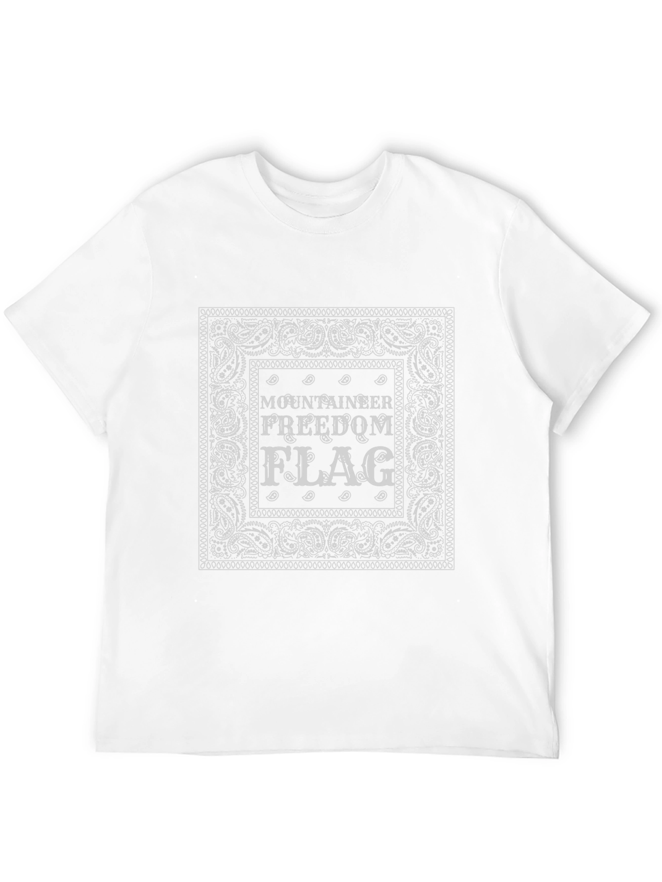 Mountaineer Freedom Flag Bandana T-Shirt