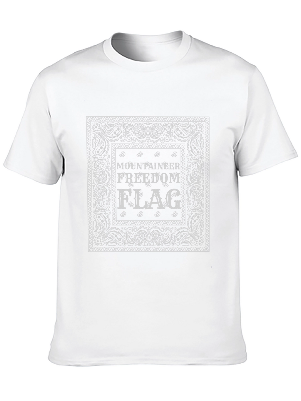 Mountaineer Freedom Flag Bandana T-Shirt