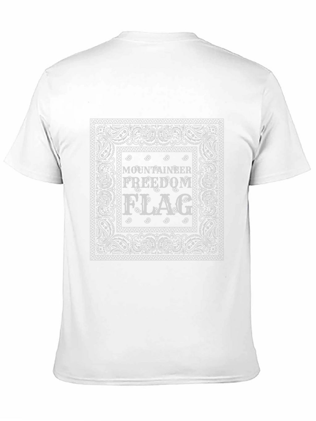 Mountaineer Freedom Flag Bandana T-Shirt