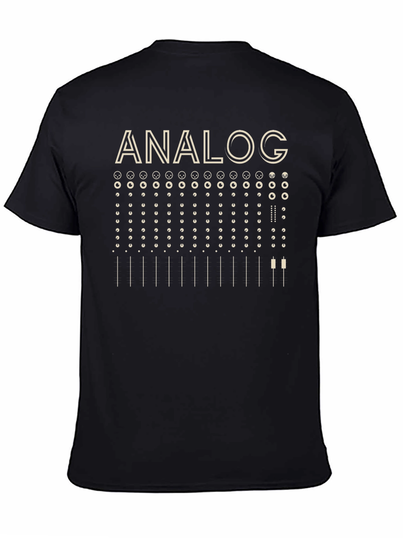 Analog Synthesizer Graphic Tee - Musicians Delight