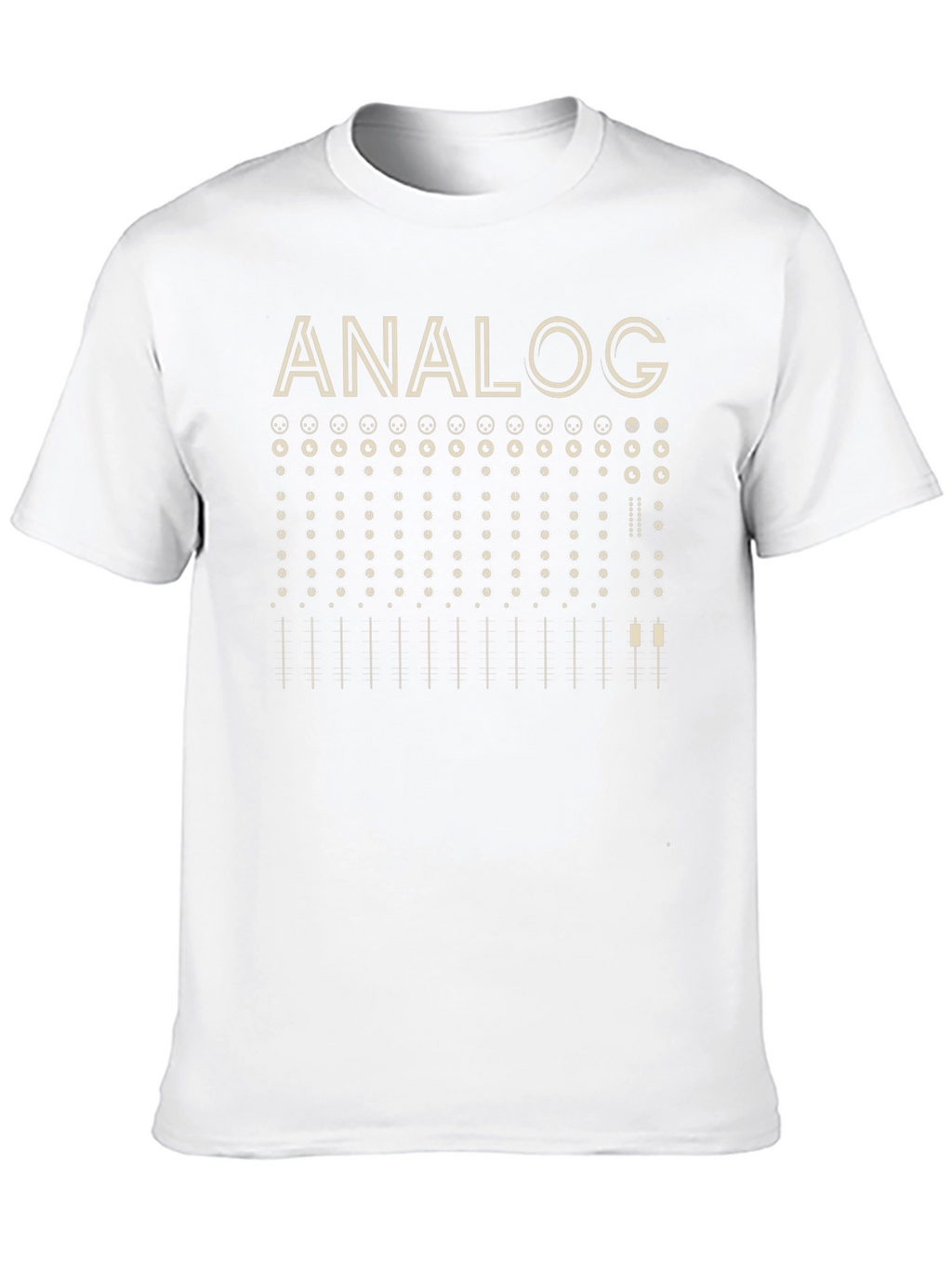 Analog Synthesizer Graphic Tee - Musicians Delight
