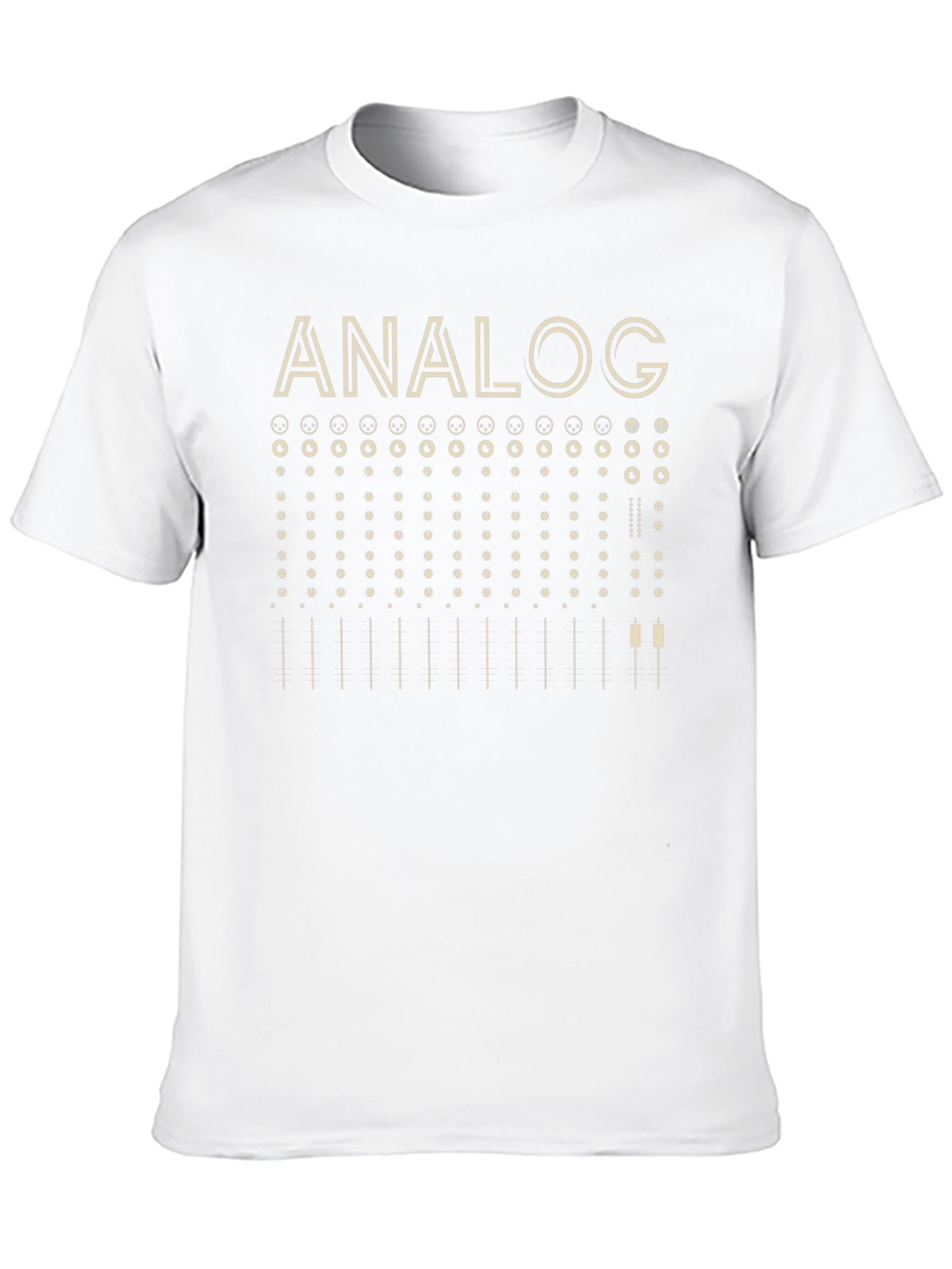 Analog Synthesizer Graphic Tee - Musicians Delight