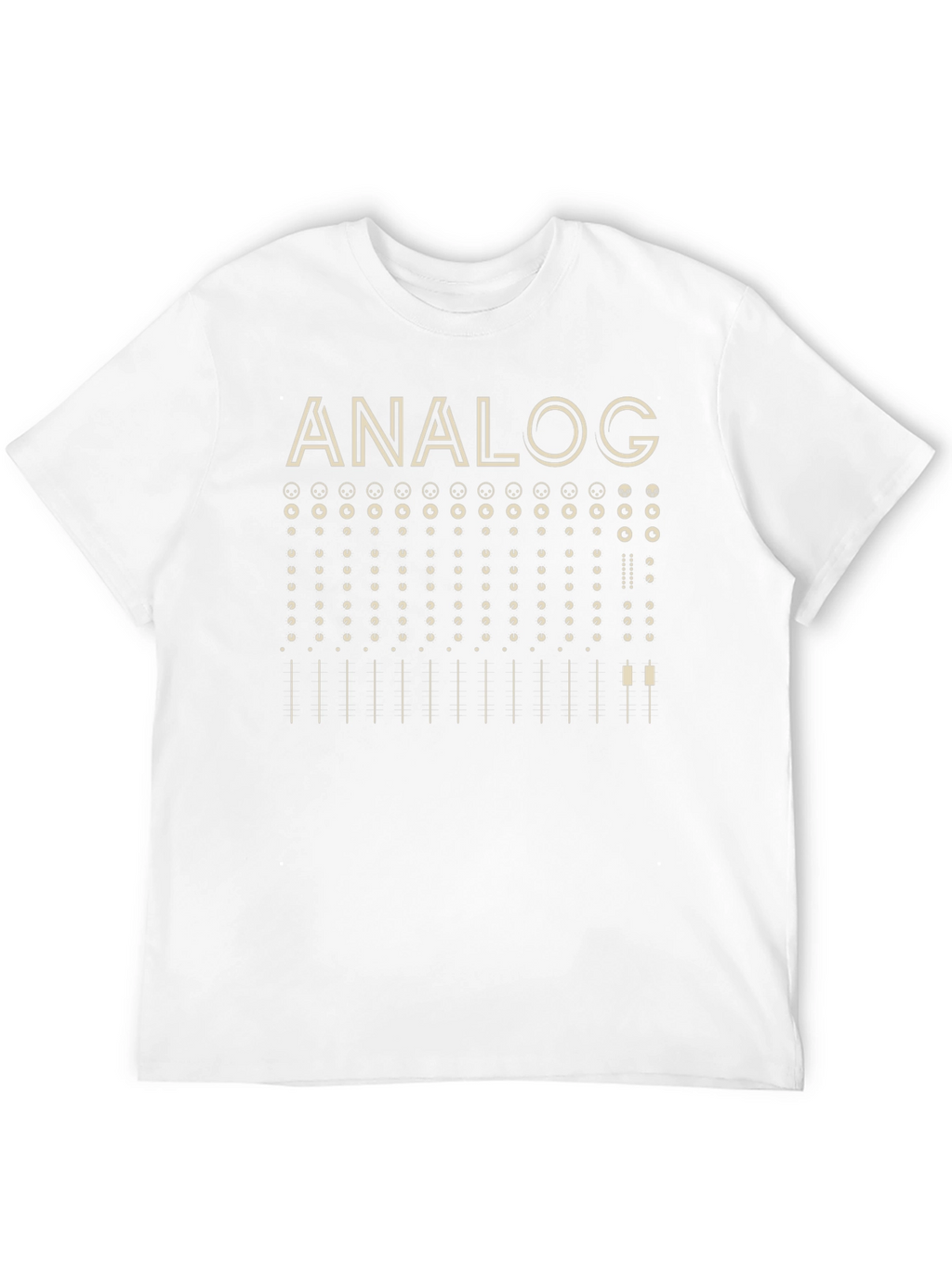 Analog Synthesizer Graphic Tee - Musicians Delight