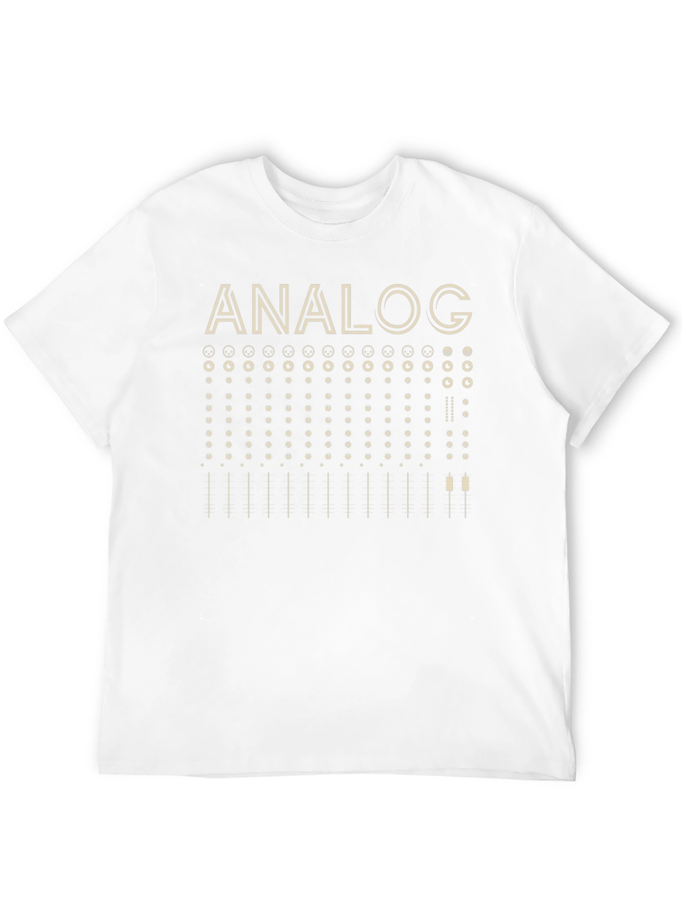 Analog Synthesizer Graphic Tee - Musicians Delight