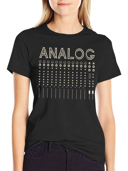 Analog Synthesizer Graphic Tee - Musicians Delight