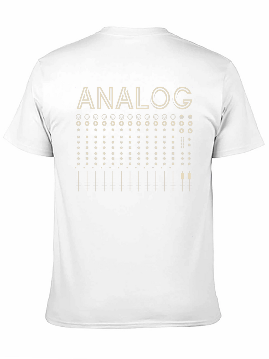 Analog Synthesizer Graphic Tee - Musicians Delight