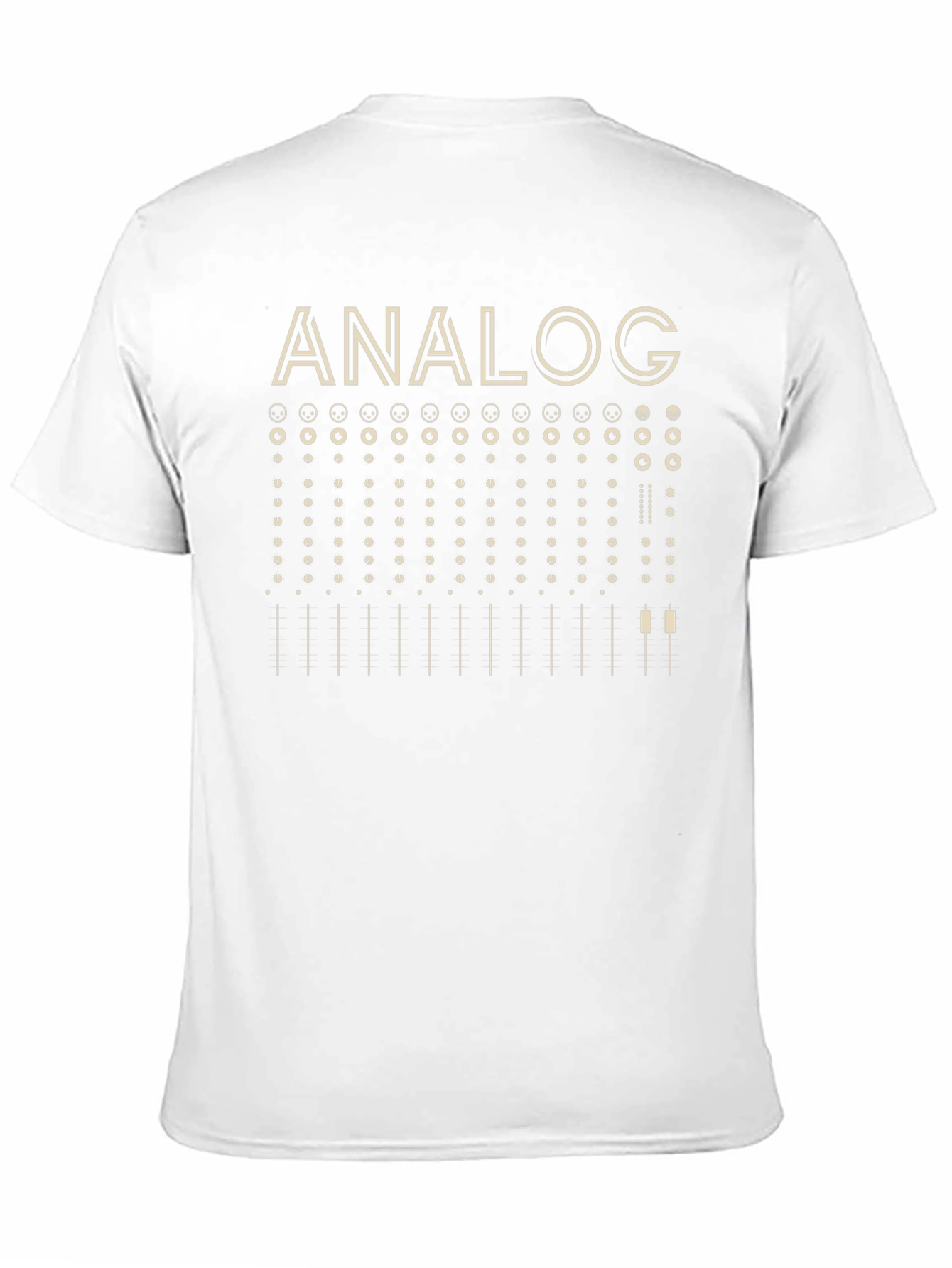 Analog Synthesizer Graphic Tee - Musicians Delight