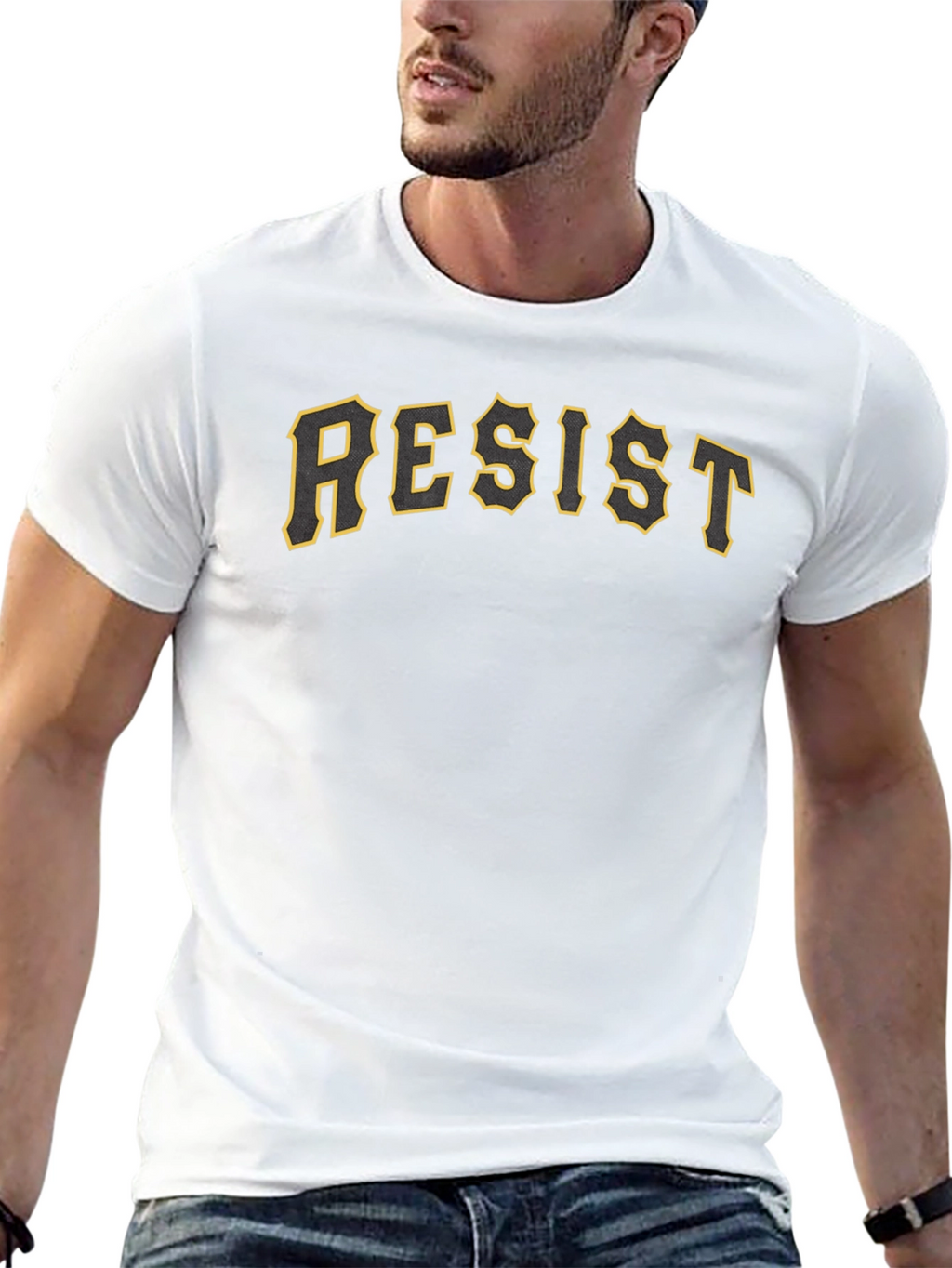 Resist Graphic T-Shirt - Bold Statement Tee