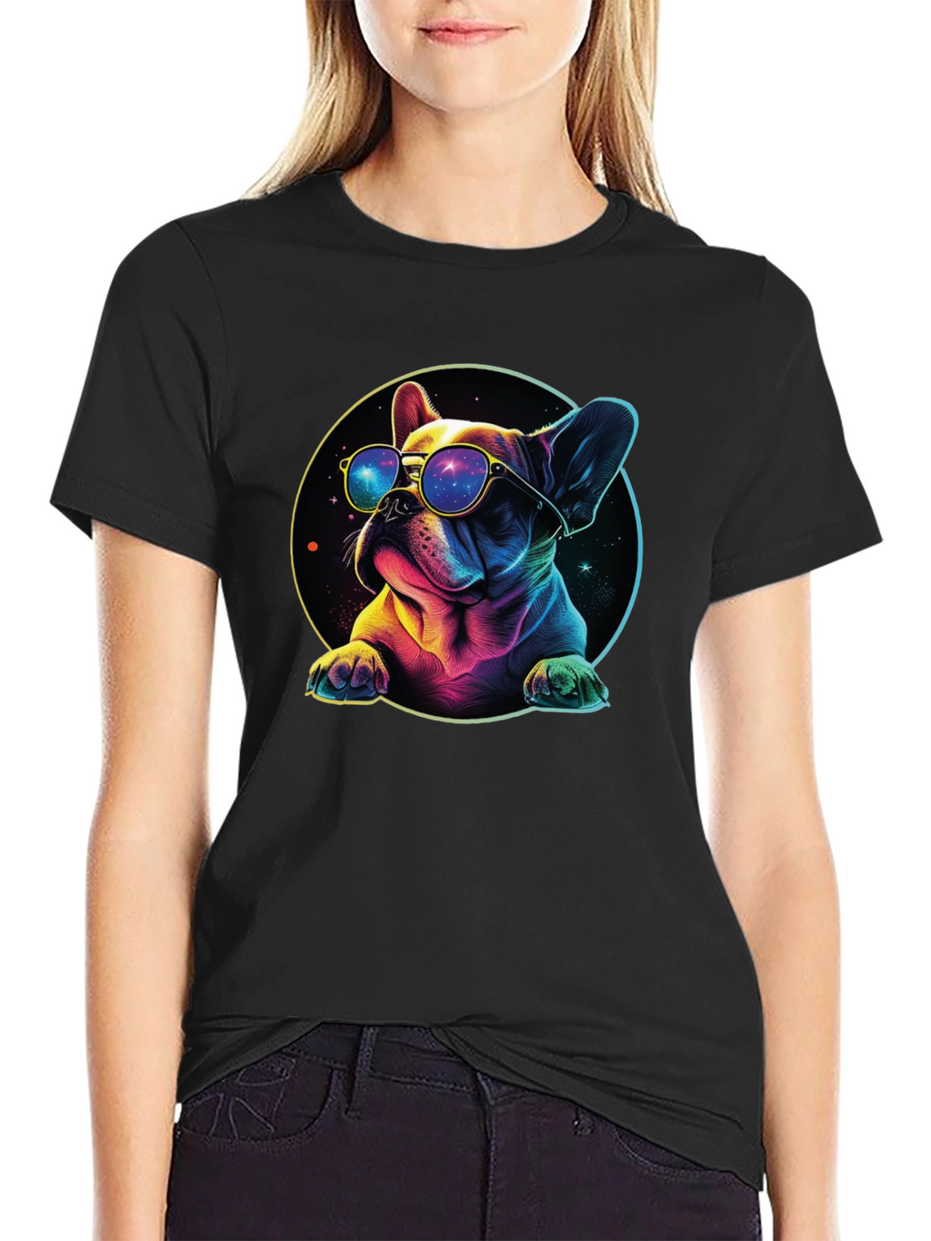Cool Dog Graphic T-Shirt