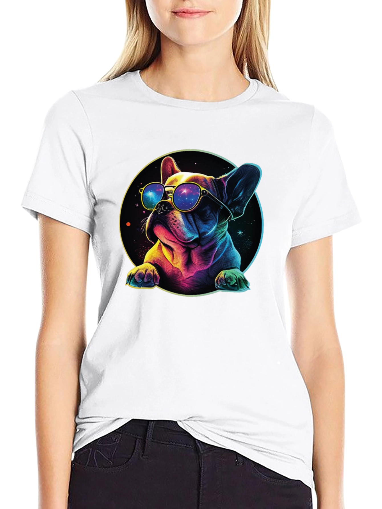 Cool Dog Graphic T-Shirt