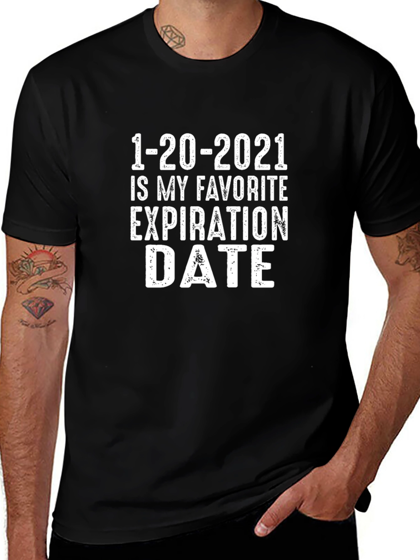 1-20-2021 Favorite Expiration Date Graphic Tee