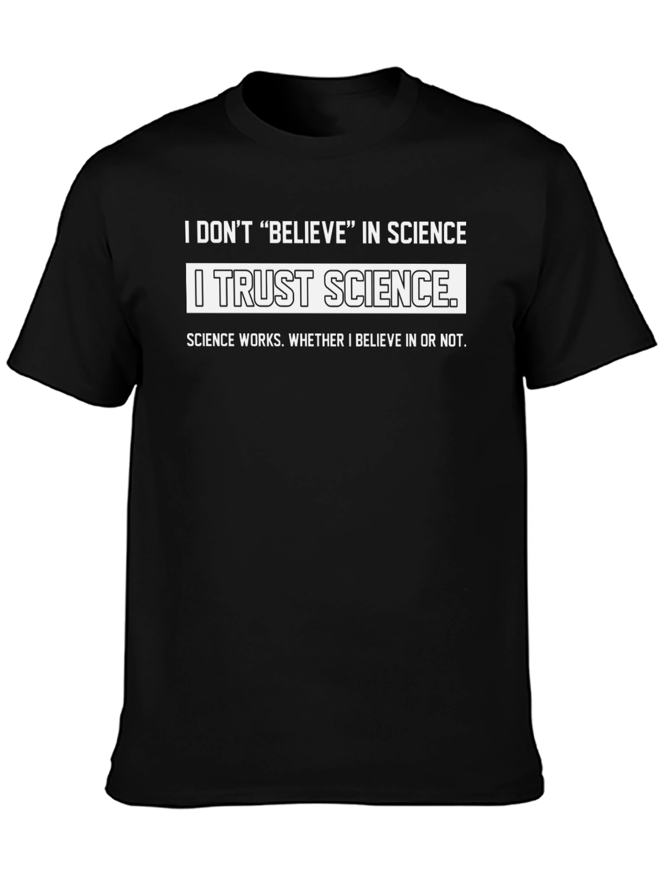 I Trust Science Graphic Tee