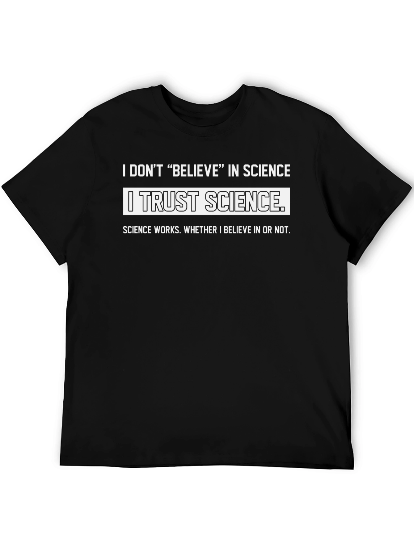 I Trust Science Graphic Tee