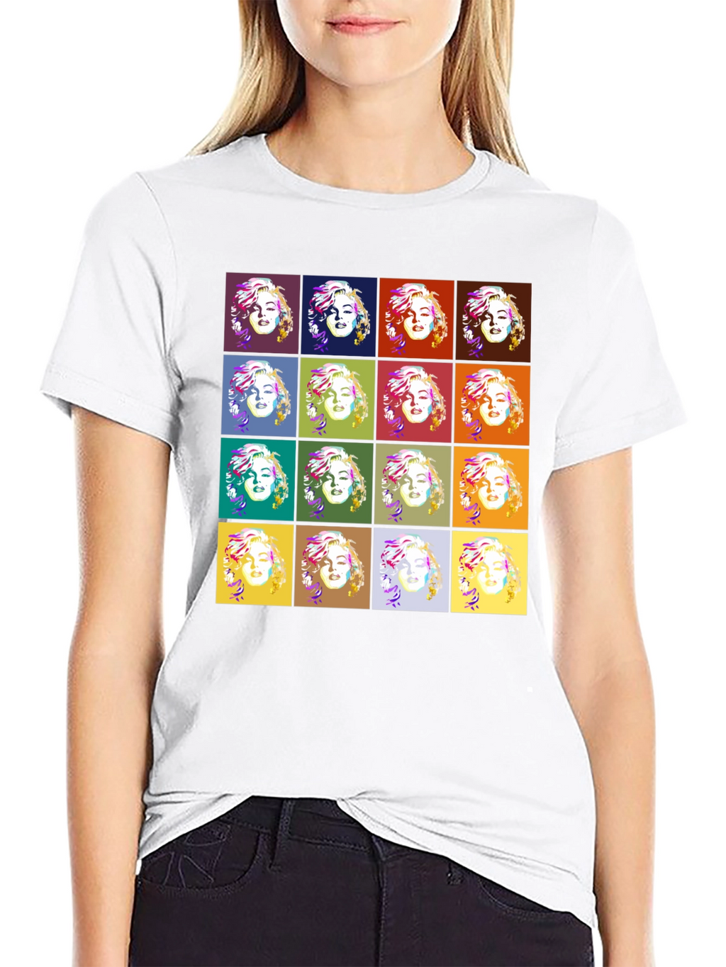 Pop Art Marilyn Monroe T-Shirt - Classic Style
