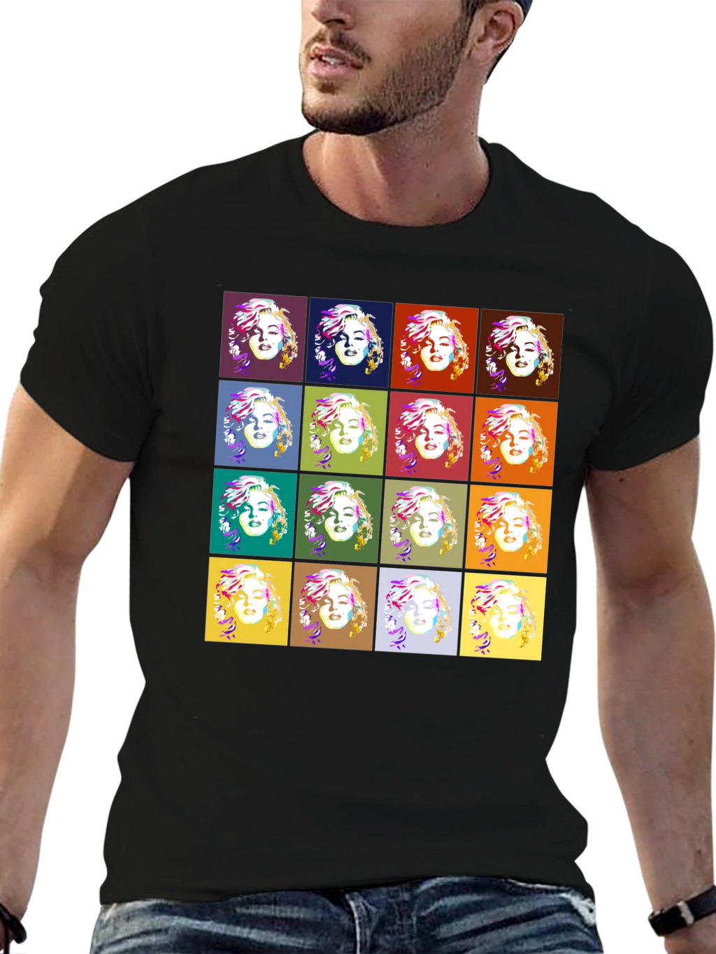 Pop Art Marilyn Monroe T-Shirt - Classic Style