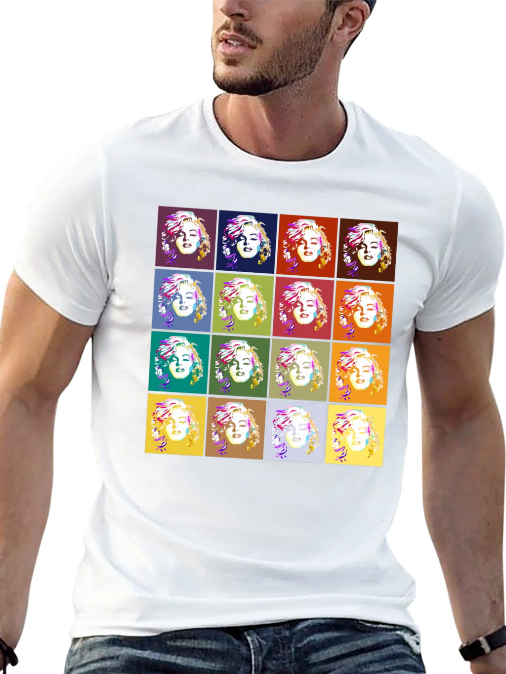 Pop Art Marilyn Monroe T-Shirt - Classic Style