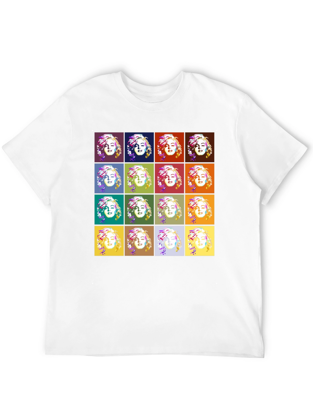 Pop Art Marilyn Monroe T-Shirt - Classic Style
