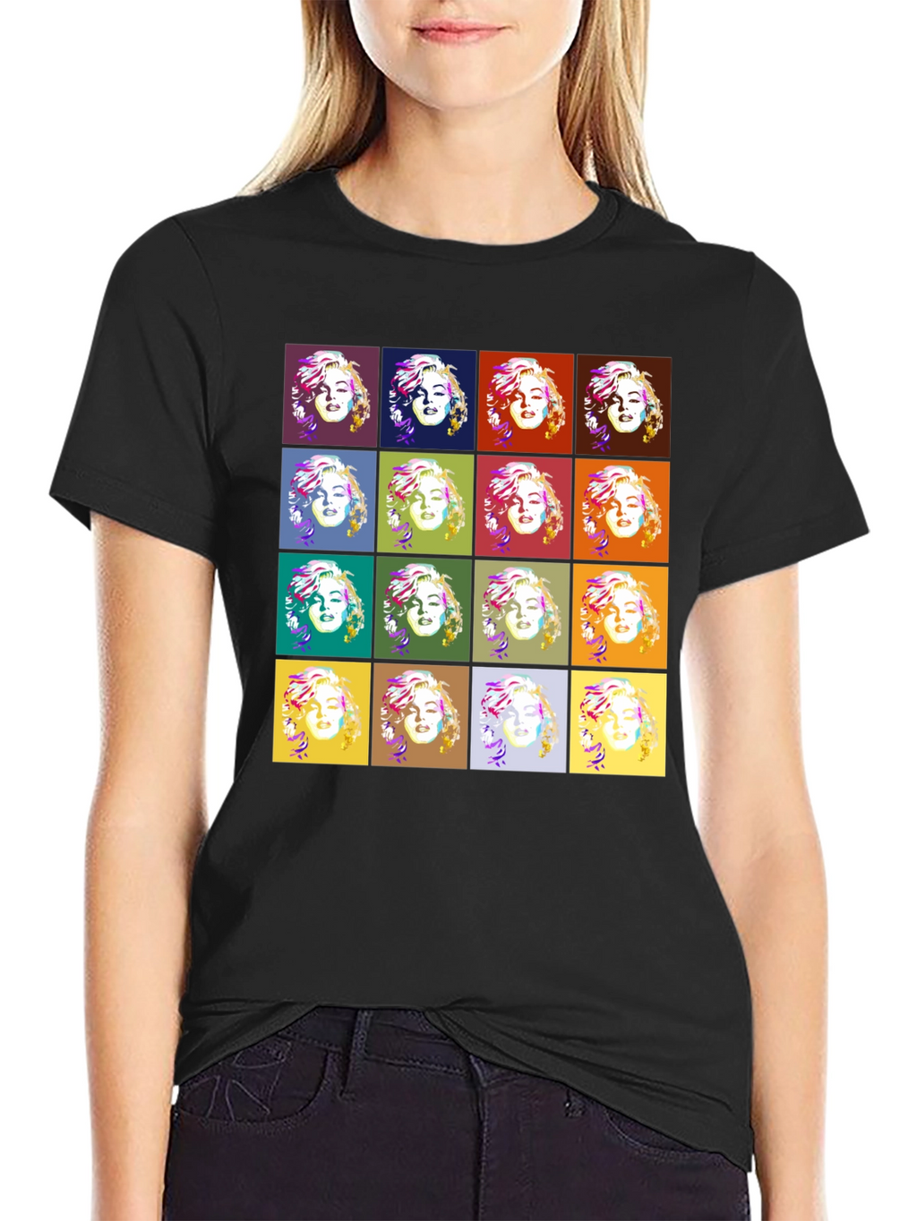 Pop Art Marilyn Monroe T-Shirt - Classic Style