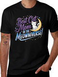 Best Cat Mom in the Meowniverse T-Shirt